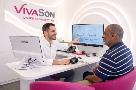 Bilan auditif réalisé par un audioprothésiste VivaSon