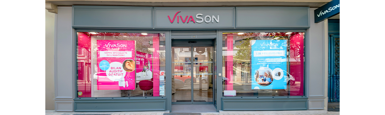 Audioprothésiste Vichy - VivaSon - Extérieur 01