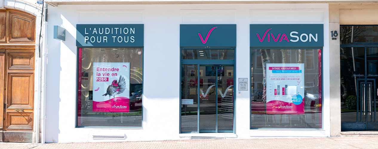 Audioprothésiste Voiron - VivaSon - Exterieur 