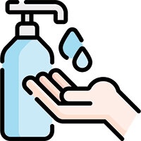 Gel hydroalcoolique distribué chez VivaSon